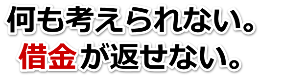 なんでこんなことに…。借金が返せない。岡崎市で弁護士や司法書士に無料相談するしかない